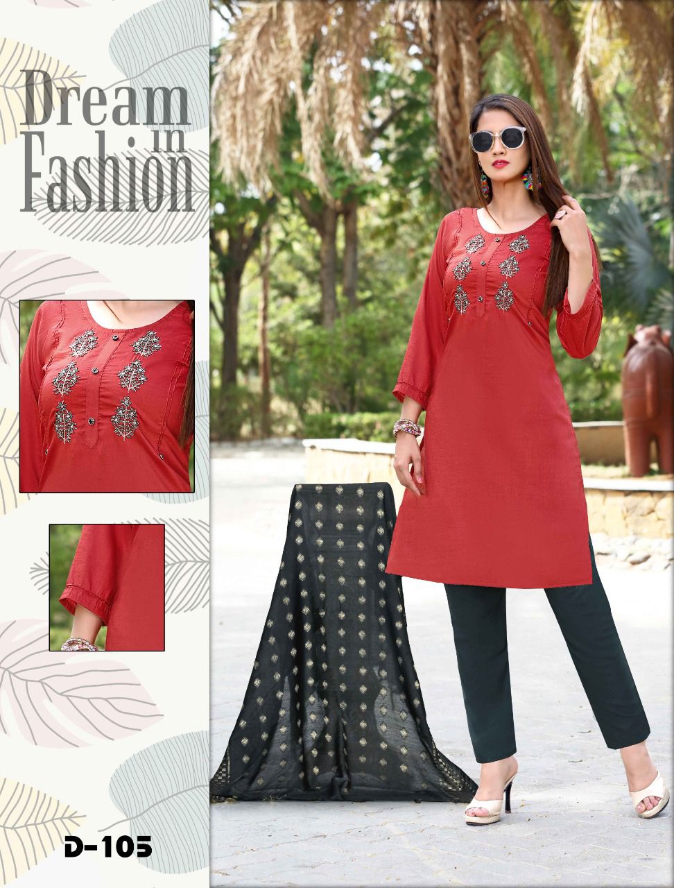 Rang Tarang Drishyam Festive Wear Chinon With Hand Work Ready Made Collection